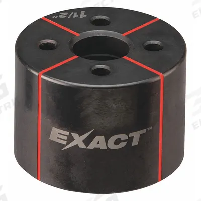 MILWAUKEE Knockout Die: 12 ga Sheet Metal Capacity (Steel), 1 1/2 in Nominal Size - Milwaukee Knockout Punches & Dies