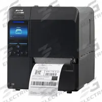 SATO Barcode Label Printer: Direct Thermal/Thermal Transfer, 4.09 in Max. Print Wd, Wired, CL4NX + (MPN WWCLP1001). Key specifications — Dispensing Style: Tear Off; Print Speed: 14 in/sec; Wire Communication: Wired; Printer Series: CL4NX +; Brand: SATO.
