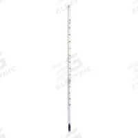 EVER-SAFE Liquid In Glass Thermometer: -20°C to 110°C, Full Immersion, 305 mm Immersion Dp, +/-2.0°C (MPN ACC110BLSSC). Key specifications — attr1275412: +/-2.0°C; attr1275416: EVER-SAFE; attr1280797: Celsius.