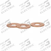 Sealing Washer: M14 Screw Sz, Copper, Copper Seal, 14 mm Inside Dia, 20 mm Outside Dia, 25 PK (MPN 5ZLU5). Key specifications — Brand: APPROVED VENDOR; Compatible Product Type: For Use with Nut; Product Type: Sealing Washer; System of Measurement: Metric; X-Ray Detection: X-Ray Detectable; Seal Material: Copper; Seal Material Color: Natural; FDA Approval: Not FDA Approved.