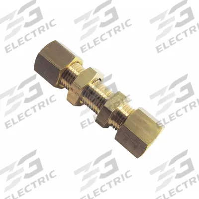 LEGRIS Compression Fitting Adapter: 12 mm OD x 12 mm OD Fitting Size - Standard Sleeve Brass Compression Fittings