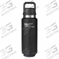 MILWAUKEE Insulated Bottle: 36 oz Capacity, Black, Metal, 12 1/2 in Overall Ht, Bottle (MPN 48-22-8397B). Key specifications — Brand: MILWAUKEE.