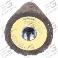 NORTON Grinding Cone: Type 16, 2" x 3" x 5/8"-11, Zirconia Alumina, 20 Grit, BlueFire 4NV ZA, 1 (MPN 66253344381). Key specifications — Brand: NORTON; Abrasive Hardness: S.