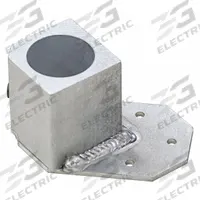 NEW AGE INDUSTRIAL Countertop/Floor Post Bracket: 3 in x 3 in x 2 in (MPN NS496). Key specifications — Brand: NEW AGE INDUSTRIAL.