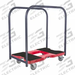 SNAP-LOC Cart: 1,500 lb, Red, 21 1/2 in L x 35 in W x 38 in H Deck, 7 in Deck Ht, 2 Rails, Flush Lip (MPN SL1500PC4R-G). Key specifications — Color: Red; Caster/Wheel Configuration: (2) Swivel with Brake; Brand: SNAP-LOC.