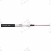 CHAINFLEX Motor Cable: 8 AWG Conductor Size, 1 Conductors, Single, TPR Jacket, Order by the Foot (MPN CFROBOT-035). Key specifications — Conductor Grouping: Single; Conductor Size: 8 AWG; Includes Ground: No; Minimum Bend Radius Factor - Flexible: 8 x OD; Minimum Bend Radius Factor - Fixed: 5 x OD; Overall Length: Order by the Foot; Brand: CHAINFLEX.