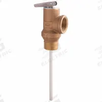 WATTS Temperature and Pressure Relief Valve: MNPT x FNPT, 3/4 in x 3/4 in Connection Size (MPN 3/4 LF100XL 175-210). Key specifications — Brand: WATTS; Body Material: Copper Silicon Alloy.