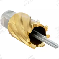 SLUGGER BY FEIN Annular Cutter: 1 1/16 in Cutter Dia, 1 in Max Cutting Dp, TiN, High Speed Steel (MPN 63134269111). Key specifications — attr253884: No; attr253885: TiN; attr253886: High Speed Steel; attr253887: Weldon Flat; attr253888: Fractional Inch; attr277149: SLUGGER BY FEIN.