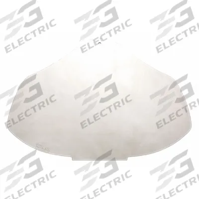 UVEX BY PIP Face Shield Visor: 14 1/4 in Overall Wd, 9 1/2 in Overall Ht - General Purpose Replacement Visors