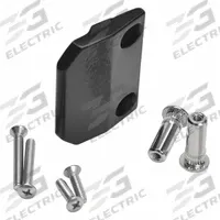 SARGENT Door Strike Plate: Full Lip, 2 1/2 in Lg, 2 in Wd, Chrome (MPN 644 BLACK). Key specifications — Product Type: Door Strike Plate; Brand: SARGENT.