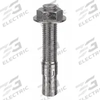 MKT FASTENING Wedge Anchor: 4 3/4 in Overall Lg, 3/4 in Dia, 3/4"-10 Thread Size, Plain, Plain, 5 PK (MPN 273443S). Key specifications — Brand: MKT FASTENING; Finish Type: Plain.