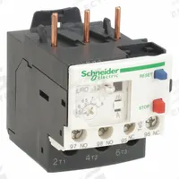 SCHNEIDER Overload Relay: Thermal Protection, 3 Poles, 1NO/1NC, Phase Loss Sensitivity, 5.5 A – 8 A (MPN LRD12). Key specifications — Brand: SCHNEIDER; Auxiliary Contact Form: 1NO/1NC; Compatible Contactor Series: TeSys Deca; Terminal Connection Type: Screw Clamp Terminals; Maximum Voltage Rating: 690V AC; Phase Loss Sensitivity: Yes; Thermal Units Required: None (Relay Includes Integrated Bimetallic Elements); Compatible Contactors: TeSys Deca (9 to 38 Amp Models).
