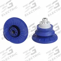 SCHMALZ Vacuum Pad Assembly: Bellows, 1.5 Folds, G1/4 in, 67 mm Pad Dia, NBR, Blue, 60 A, SAB (MPN 10.01.06.00805). Key specifications — attr1019101: 10.01.06.00805; attr1019103: SCHMALZ; attr1019107: 60 A.