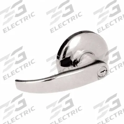 CAL-ROYAL Door Lever Lockset: Office Lever Locksets, Chrome