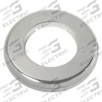 KISSLER Escutcheon: For Universal Fit Most Mfgs Series, Plastic, Chrome Finish, 12 PK (MPN 42-9040). Key specifications — Finish: Chrome; Compatible Series: Universal Fit Most Mfgs; Brand: KISSLER.