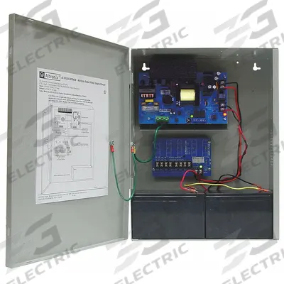 ALTRONIX Power Supply 4 PTC 12VDC @ 10A: Power Supply - Power Supply Boards with Enclosures