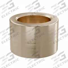 Sleeve Bearing: Bronze, SAE 841, 15 mm Bore, 22 mm OD, 15 mm Lg, 49,938 lb/sq in-fpm Max PV, 10 PK (MPN AAM1522-15B). Key specifications — System of Measurement: Metric; Material Grade: SAE 841; Brand: OILITE.