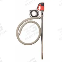 APPROVED VENDOR Electric Drum Pump: Pump with Hose, 1 hp HP, 120 V AC, 9 gpm, 600 cps Max. Viscosity (MPN ELEC-GLYKIT). Key specifications — Brand: APPROVED VENDOR; Suction Tube Material: SS.