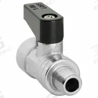 APPROVED VENDOR Manual Two-Way Ball Valve: 1/8 in, Nickel-Plated Brass, Straight, MNPT x FNPT, Lever (MPN G-MVSP-18M). Key specifications — Brand: APPROVED VENDOR; Handle: Lever.