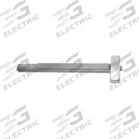 TELL MANUFACTURING Rim Exit Device: 3 ft Max Door Wd, Aluminum (MPN ED736-AL). Key specifications — Product Type: Exit Device; Ligature Resistance: Not Ligature-Resistant; Brand: TELL MANUFACTURING; Exit Device Type: Rim; Outside Trim Type: Not Included; Exit Bar Style: Touchbar.