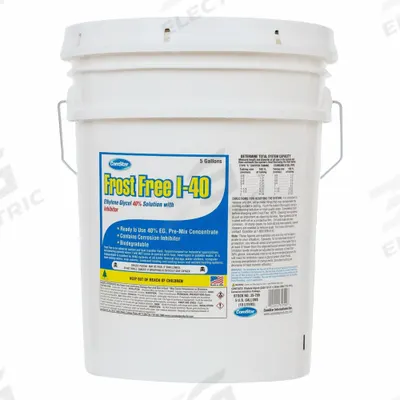 COMSTAR Frost Free I-40: Frost Free I-40, Not Food Safe, 40% Concentration, Clear - Ethylene Glycol