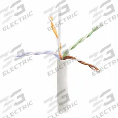 EATON TRIPP LITE Bulk Ethernet Cable: 1,000 ft Cable Lg, 23 AWG, Plenum, White, PVC, N224-01K-WH-LP5. Key specifications — Conductor Gauge: 23 AWG; Jacket Material: PVC; Brand: EATON TRIPP LITE.