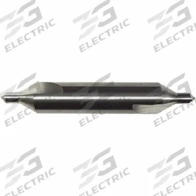 KEO Center Drill: Plain Type, #2, 90°, 1 7/8 in Overall Lg - Plain-Tip Center Drills