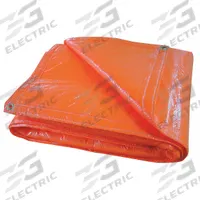 APPROVED VENDOR Tarp: 19.5 ft Lg, 11.67 ft Wd, Std Duty, 10 mil, Polyethylene, Orange, Waterproof (MPN 5WUE7). Key specifications — Color: Orange; Brand: APPROVED VENDOR.