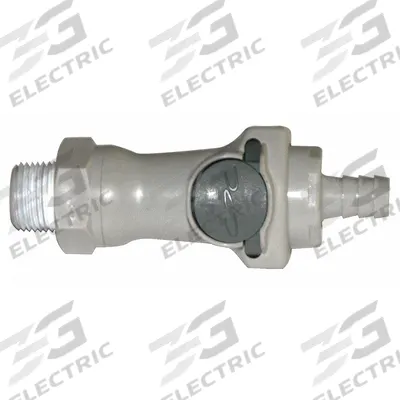 JUSTRITE Replacement Disconnect: Steel (MPN 12011) - Replacement Disconnects for HPLC Waste Cans