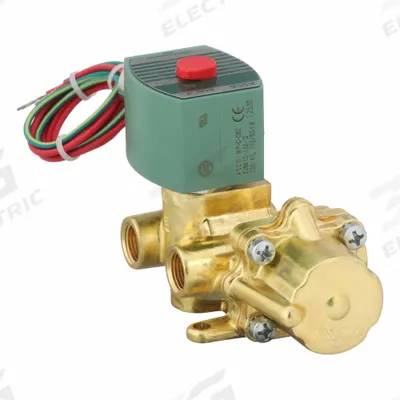 REDHAT Solenoid Valve: 4-Way, 3/8 in Pipe Size, 110V AC/120V AC - 4-Way/2-Position, Configurable Solenoid Valves