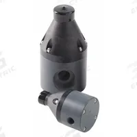 HAYWARD Pressure Reducing Control Valve: PVC, PTFE, NPT x NPT, 3/8 in Inlet Connection Size (MPN PBV1037TPE1). Key specifications — Brand: HAYWARD.