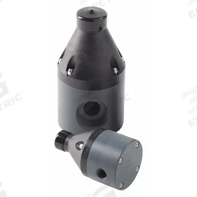 HAYWARD Pressure Reducing Control Valve: PVC, PTFE, NPT x NPT - Corrosive & Ultra-Pure Liquids Pressure Regulators