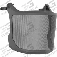 PIP Face Shield: Uncoated, Metal Detectable/Reusable, Black, Steel Visor Material, Metal Detectable (MPN 251-ADA310-08C). Key specifications — Visor Material: Steel; Visor Color: Black; Compatible with Series: EVO® VISTA™; Compatible with Manufacturer Model Number: 280-EVLV.