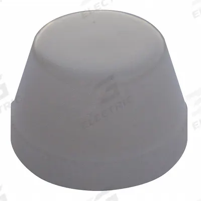EATON Pilot Light Lens: 30 mm Panel Mounting Hole Dia, White, Fresnel, Incandescent/LED - Pilot-Light Lenses