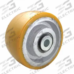 APPROVED VENDOR Caster Wheel: 12 in Wheel Dia., 3 in Wheel Wd, Polyurethane, 3,500 lb Load Rating (MPN P-UY-120X030/125R). Key specifications — Brand: APPROVED VENDOR; Wheel/Tread Color: Yellow.
