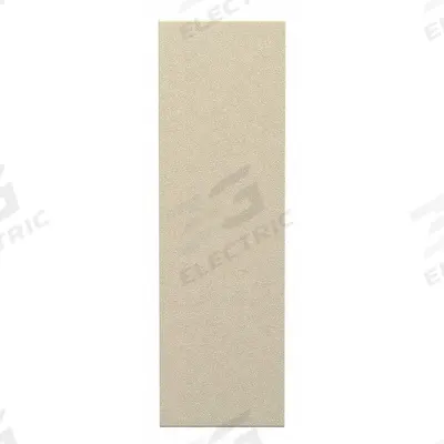 ASI GLOBAL PARTITIONS Partition Column: Plastic Polymer, Pebble, Cream, 82 in Ht, 24 in Wd - Pilasters for Bathroom Partitions