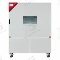 BINDER Environmental Chamber: 25.92 cu ft Capacity, 44 22/25 in x 62 1/5 in x 78 93/100 in, 480V (MPN 9020-0360). Key specifications — Temperature Accuracy Tolerance: +/-0.5 @ 40°C; Temperature Uniformity: +/-2 @ 40°C; Manufacturer Part Number: 9020-0360; Brand: BINDER; Voltage: 480V; Humidity - Maximum: 98%; Humidity - Minimum: 10%.