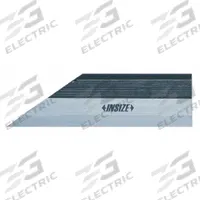 INSIZE Straight Edge: Metric/SAE, Not Certified, Satin, Stainless Steel, 2.8 micron, 1/4 in Wd (MPN 4700-200). Key specifications — attr950661: Chrome; attr950654: 2.8 micron; attr950652: Satin; attr950657: Metric/SAE; attr950658: Stainless Steel; attr950647: Not Certified; attr950649: Beveled; attr950662: INSIZE.