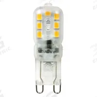 APPROVED VENDOR Compact LED Bulb: LED, 2-Pin (G9), T5, 120V AC/DC, 0.36 W Watt, 203 lm Light Output (MPN G9LED). Key specifications — Brand: APPROVED VENDOR; Voltage: 120V AC/DC; Bulb Shape: T5.