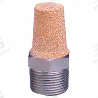 ARROW PNEUMATICS Muffler: 3/8 in BSP, 23.5 scfm, Steel, 40 micron, Bronze, 85 dB NRR (MPN ASP-3BS). Key specifications — attr124412: ARROW PNEUMATICS; attr124418: Steel; attr124422: Bronze; attr124426: Steel.