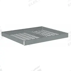 TENNSCO Shelf: 42 in x 30 in, 2,500 lb Load Capacity, Steel, 5 ga Decking, Gray, Shelf (MPN ZLCS-4230W). Key specifications — Decking Material: Steel; Includes: (4) Beams; Decking Finish: Zinc Plated; Shelf Configuration: Single Straight; Color: Gray; Frame Material: Steel; Brand: TENNSCO; Frame Finish: Zinc Plated.