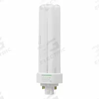 LEDVANCE/ SYLVANIA Compact Fluorescent Bulb: 4-Pin (GX24q-4), T4, Fluorescent, 3500K, 42 W Watt (MPN CF42DT/E/IN/835/ECO). Key specifications — Brand: LEDVANCE/ SYLVANIA; Bulb Designation: CF42DT/E/IN/835/ECO; Dimmable: Yes; Color Temperature: 3500K.