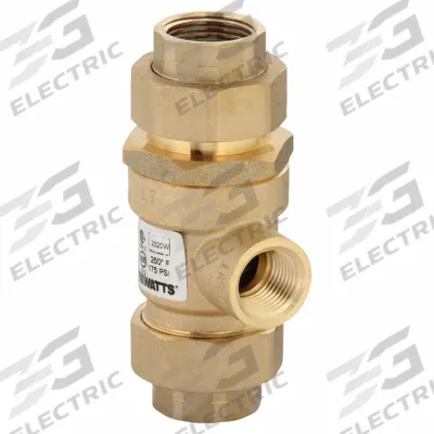 Watts Dual Check w Atmospheric Vent: 9D, 3/4 in Pipe Size, FNPT x FNPT, 18.7 gpm Flow Rate - Continuous Pressure Dual Check Backflow Preventers
