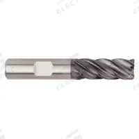 WIDIA HANITA Corner Radius End Mill: Carbide, AlTiN Coated, 5 Flute, 1" Mill Dia, 3-1/4" LOC, 6" OAL (MPN 5V1C25008ET)