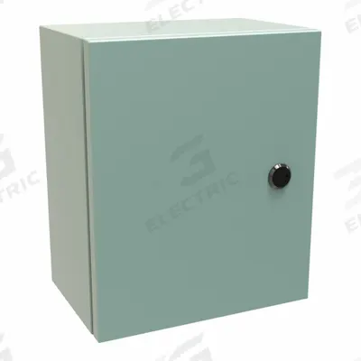 HAMMOND Electrical Enclosure: Steel, 12 in x 10 in x 6 in, NEMA 12/3R/4, Solid Cover - Steel Washdown Enclosures