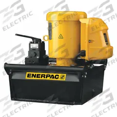 ENERPAC Hydraulic Pump: 10,000 psi Max. Op Pressure, 120 cu in/min Max. Flow Rate, 3 hp Max. HP (MPN ZE5420SG). Key specifications — attr941810: ZE5420SG; attr941817: Tandem Center; attr941814: Advance.