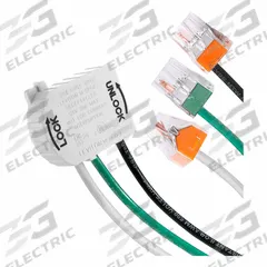 Angled Wiring Module, 90 Degree: 125V AC, 20 A, 3 Wire, 6 in Wire Lg (MPN MSTWL-WT6). Key specifications — Manufacturer Part Number: MSTWL-WT6; Brand: LEVITON; Wire Type: Stranded.