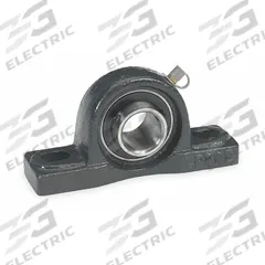DAYTON Pillow Block Bearing: 3/4 in Bore, Cast Iron, Set Screws, 1 5/16 in Shaft Ht, 5 in Overall Lg (MPN 3FDA4). Key specifications — Brand: DAYTON; Mounting Bolt Size: 3/8 in; System of Measurement: Inch.