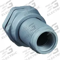 HAYWARD Bulkhead Tank Fitting: CPVC Body, 1/2 in Female NPT Threaded Inside, FKM Gasket (MPN BFA2005TFS). Key specifications — Fitting Material: CPVC; Brand: HAYWARD.