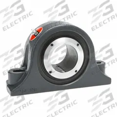 MOLINE BEARING Pillow Block Bearing: 1 7/16 in Bore, Spherical Roller Bearing, Cast Iron, 2 Holes (MPN 19621107). Key specifications — Maximum Speed: 2,800 RPM; Mounting Bolt Size: 1/2 in; Brand: MOLINE BEARING.